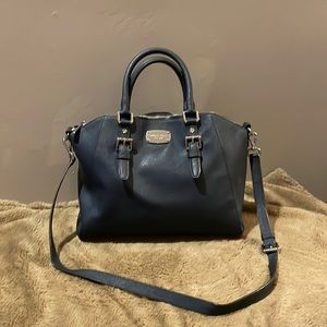 Navy blue Michael Kors purse